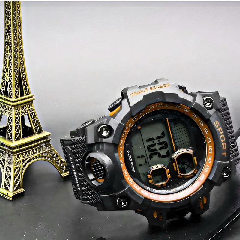 ساعت مچی دیجیتال مردانه مدل تک زمانه05