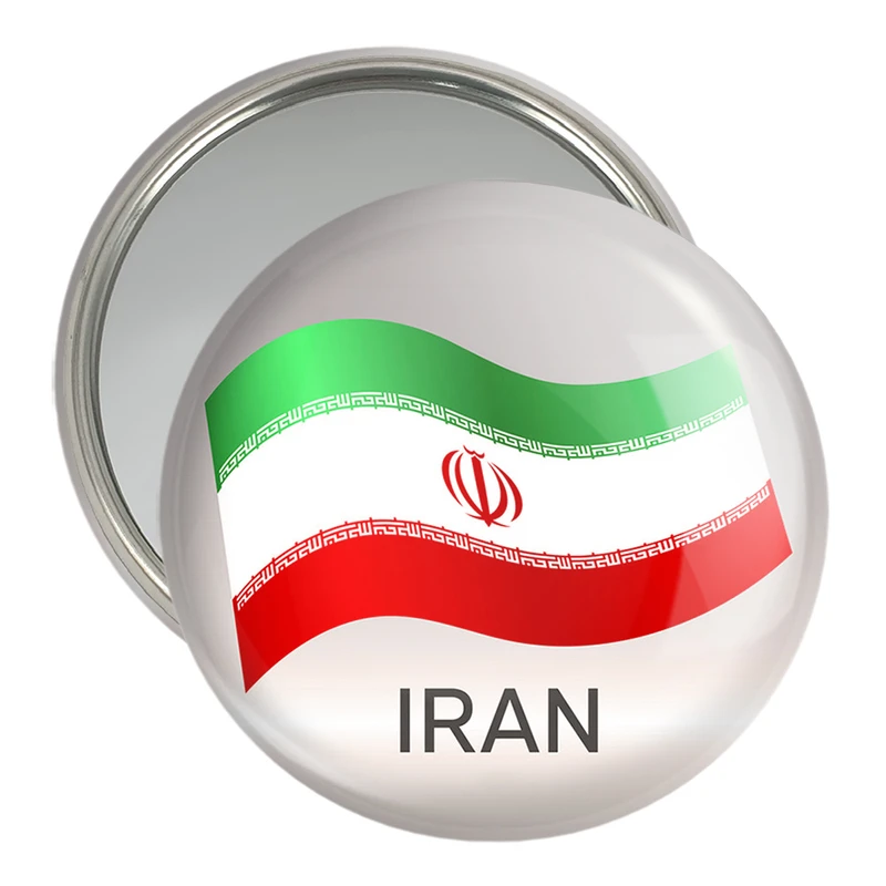 آینه جیبی خندالو مدل پرچم ایران کد 23947