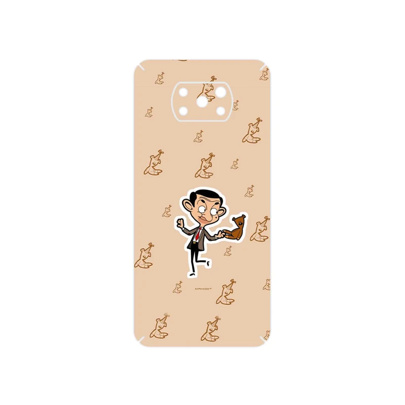 برچسب پوششی ماهوت مدل Mr.Bean مناسب برای گوشی موبایل شیائومی Poco X3 Pro