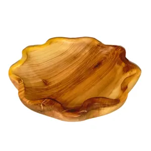 میوه خوری چوبی مدل دفرمه یاس کد0080