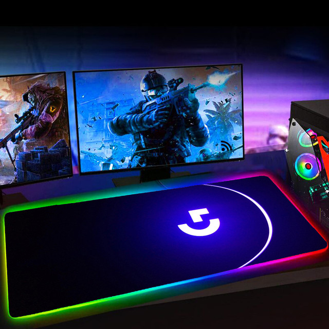 ماوس پد مخصوص بازی مدل RGB 3080-07