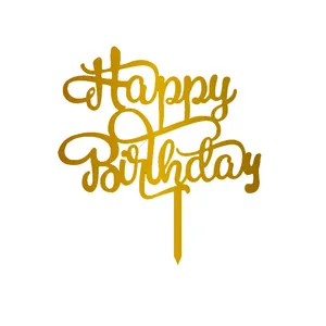 تاپر کیک تولد مدل happy birthday کد H11