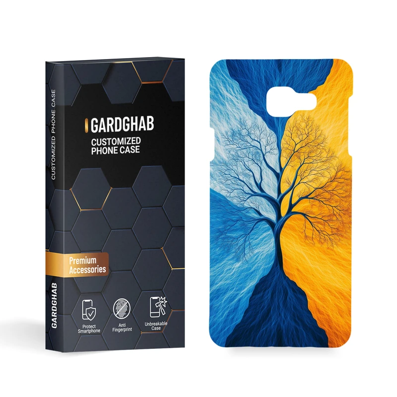 کاور گارد قاب مدل هنری مناسب برای گوشی موبایل سامسونگ Galaxy A7 2016 / A710