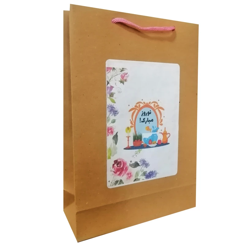 پاکت هدیه مدل نوروز و سال نو مجموعه دو عددی