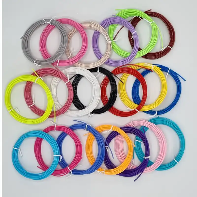 فیلامنت ABS پرینتر سه بعدی مدل 5m قطر 1.75 میلی متر 330 گرم مجموعه 20 عددی