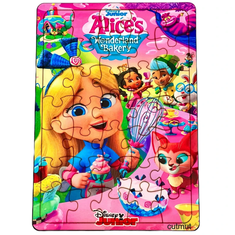 پازل 35 تکه کات مات مدل آلیس