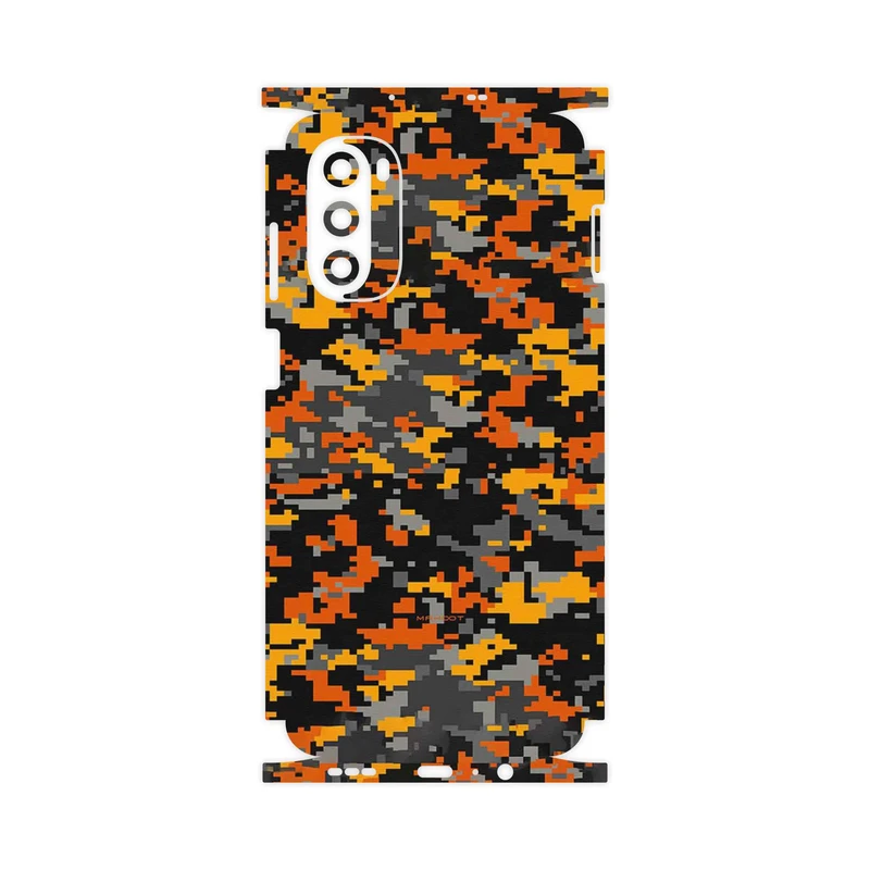 برچسب پوششی ماهوت مدل Army_Autumn_Pixel-FullSkin مناسب برای گوشی موبایل موتورولا Moto G52