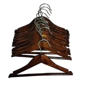 چوب لباسی مدل چوبی کودک کد 10 بسته 10 عددی 