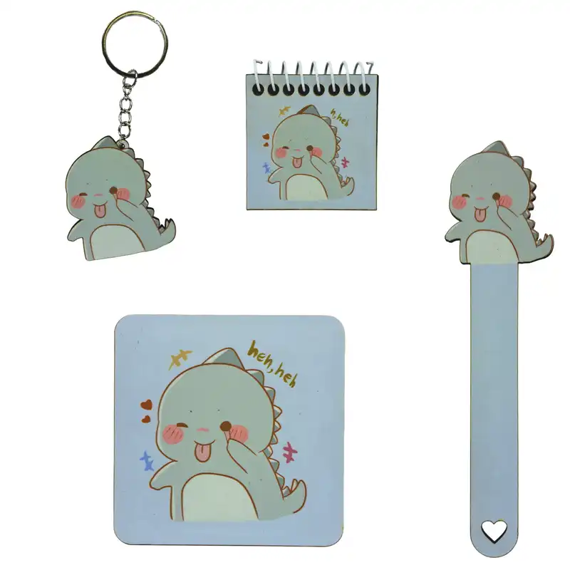 بسته لوازم تحریر مدل unic-st-006 مجموعه 4 عددی