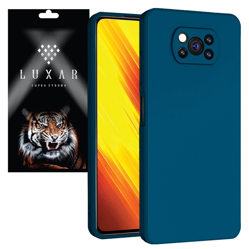 کاور لوکسار مدل pocox3 -silicone10 مناسب برای گوشی موبایل شیائومی Poco X3 NFC / Poco X3 Pro / Poco X3