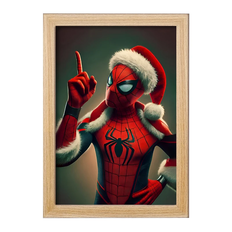 تابلو خندالو مدل مرد عنکبوتی (Spider Man) کد F8095