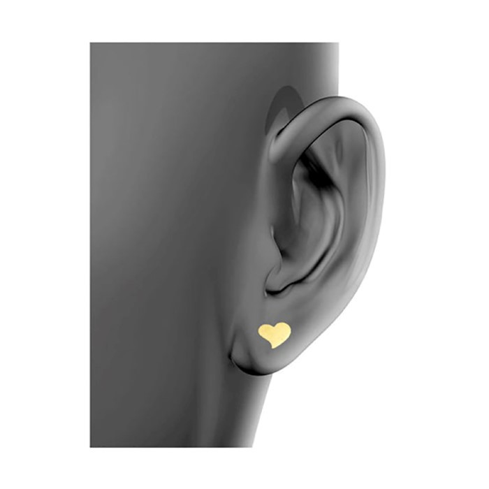 گوشواره زنانه مدل قلب کد E1900