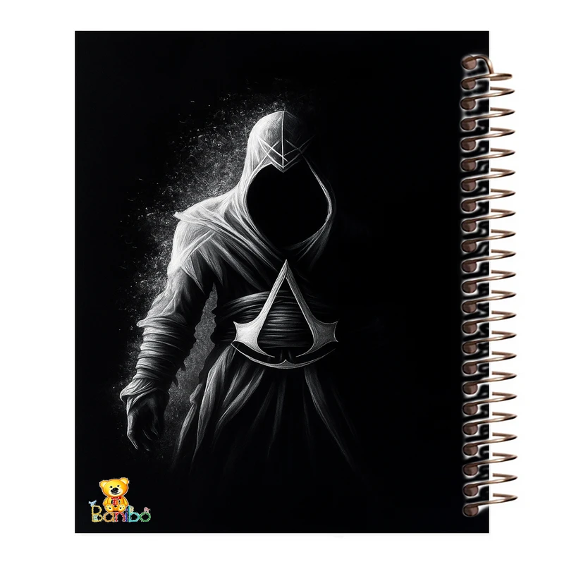 دفتر نقاشی 50 برگ بانیبو مدل جنگجو کد 1186