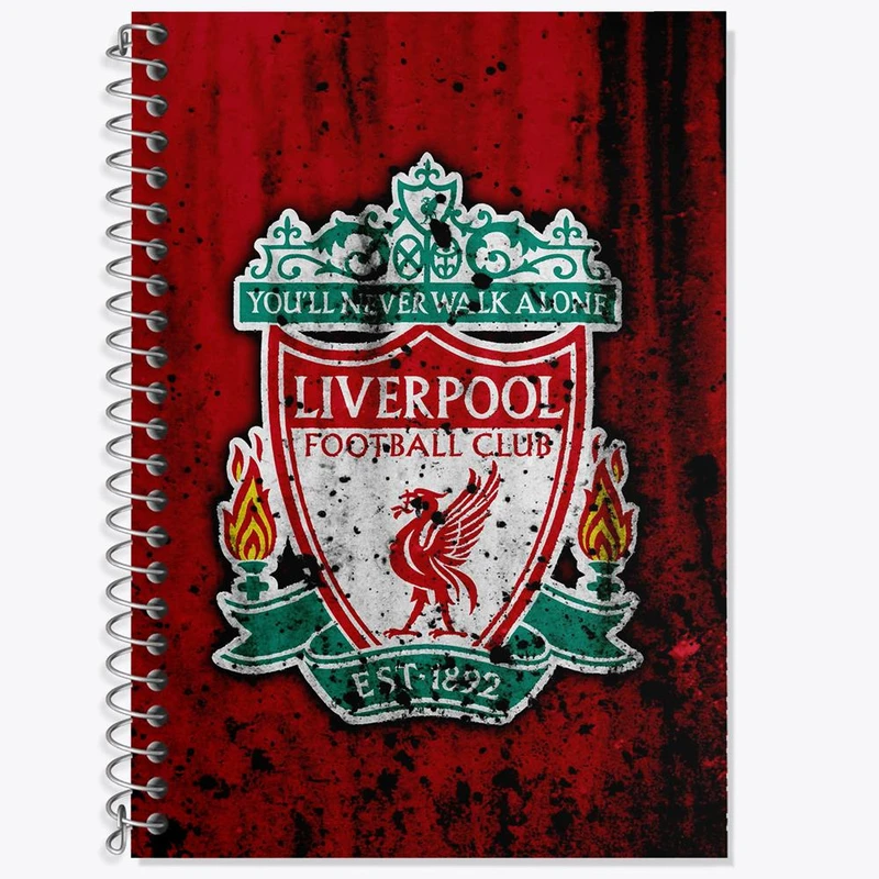 دفتر لغت 50 برگ خندالو مدل باشگاه لیورپول کد 26964