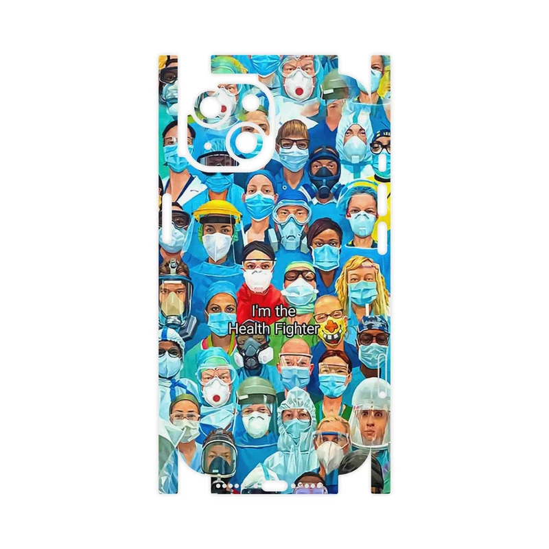 برچسب پوششی ماهوت مدل Nurse-FullSkin مناسب برای گوشی موبایل اپل iPhone 15