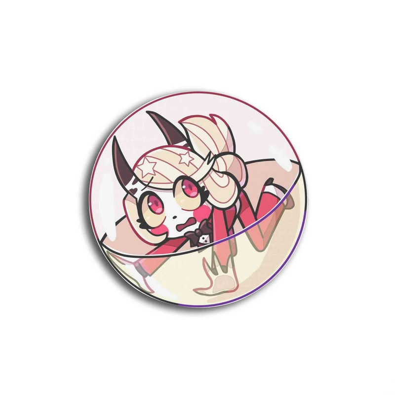 زیر لیوانی مدل انیمیشن هزبین هتل کد Hazbin Hotel 561