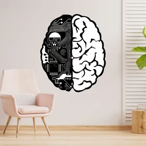 دیوارکوب طرح بورد الکتریکی و مغز مهندس کامپیوتر مدل A1778-3947