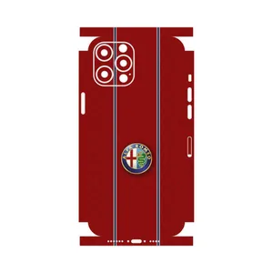 MAHOOT Alfa Romeo-FullSkin Cover Sticker for Apple iPhone 12 Pro Max