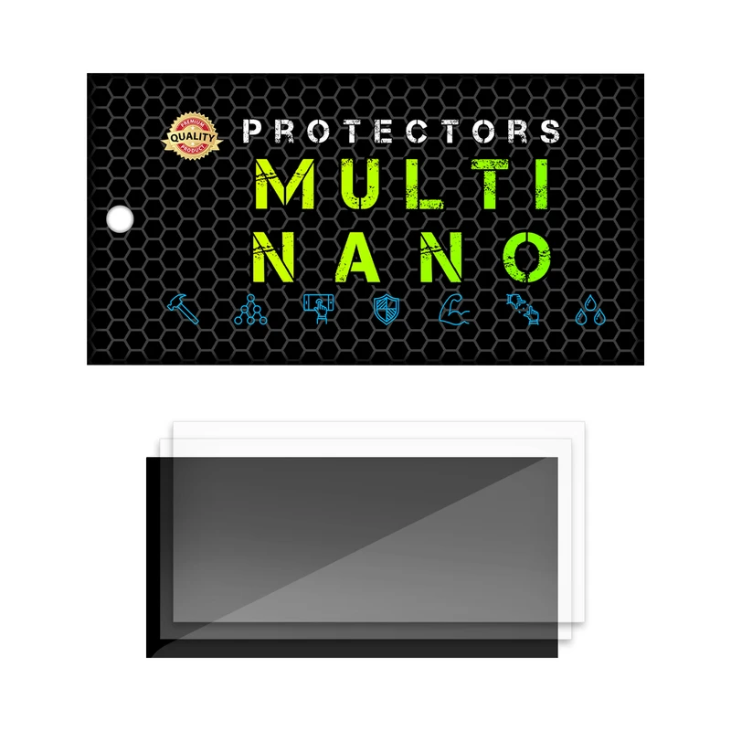 محافظ صفحه نمایش مانیتور خودرو مولتی نانو مدل X-S2M مناسب برای فونیکس Arrizo 6 Pro بسته دو عددی
