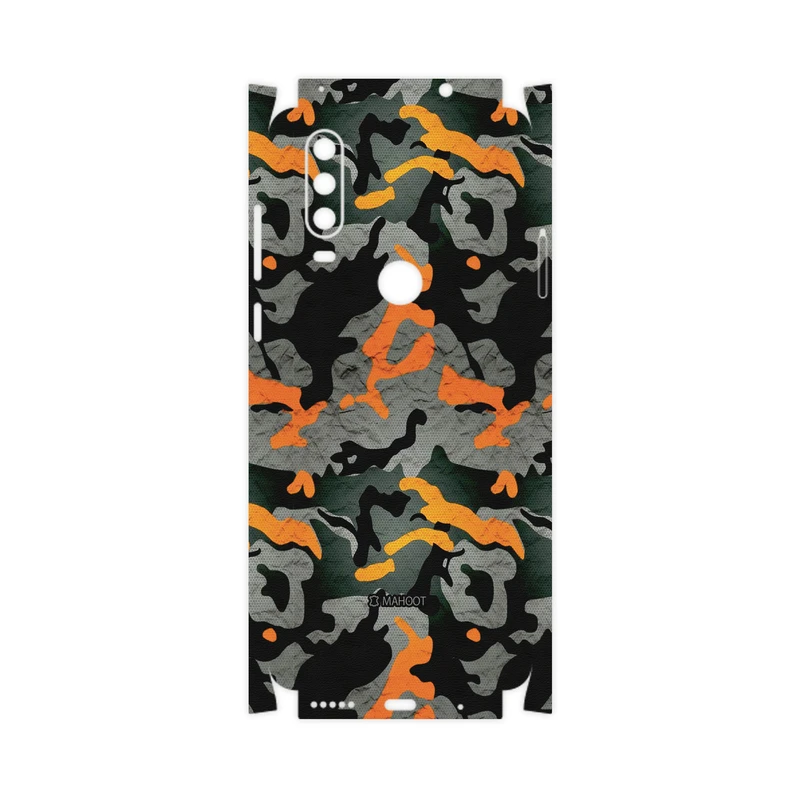 برچسب پوششی ماهوت مدل Autumn-Army-FullSkin مناسب برای گوشی موبایل موتورولا One Action