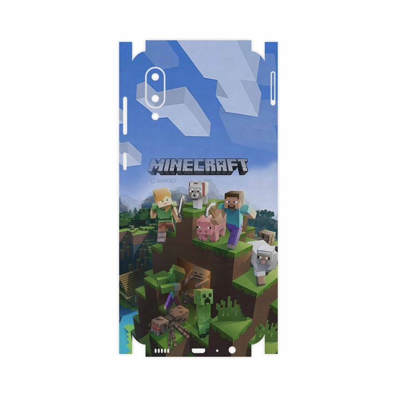 برچسب پوششی ماهوت مدل Minecraft-Game-FullSkin مناسب برای گوشی موبایل سامسونگ Galaxy A02