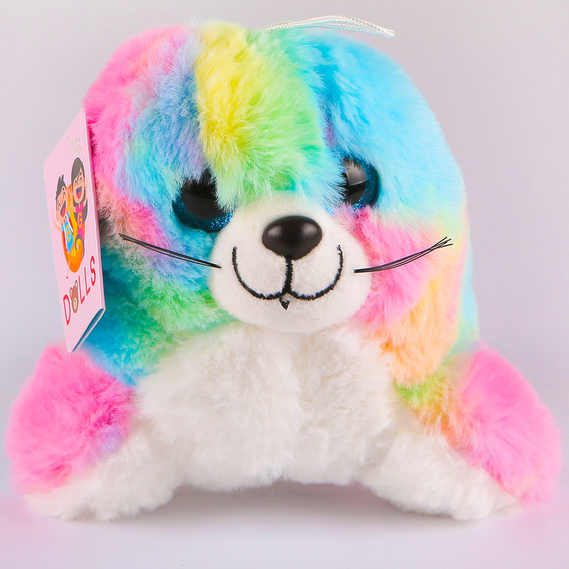 عروسک بی جی دالز مدل شیر دریایی کد BG 11530 طول 20 سانتی متر