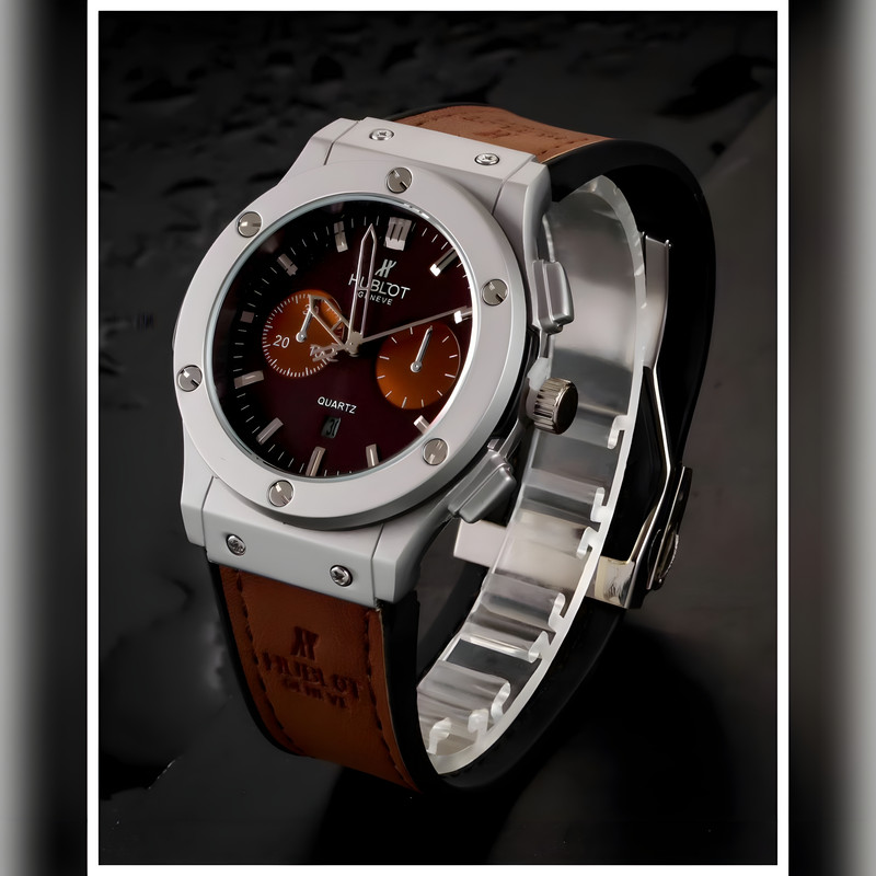 ساعت مچی عقربهای مردانه مدل بیگ بنگ تک موتوره کد 7 ساعت مچی عقربهای مردانه مدل بیگ بنگ تک موتوره کد 7