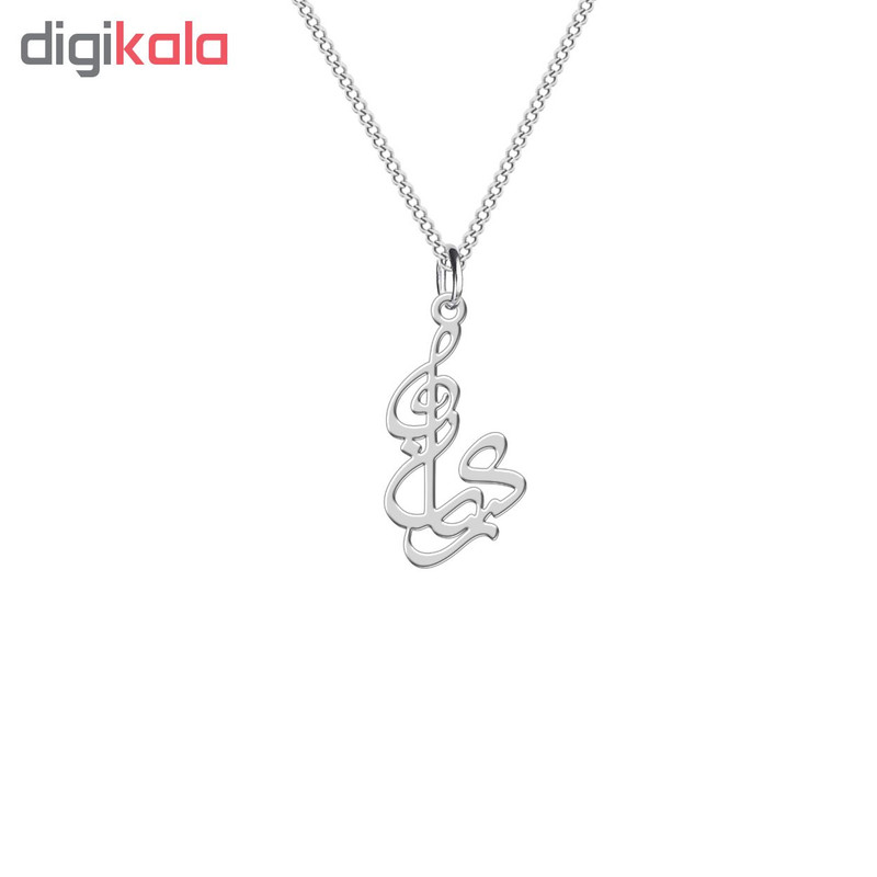 نیم ست نقره ترمه 1 طرح رکسانا کد L572