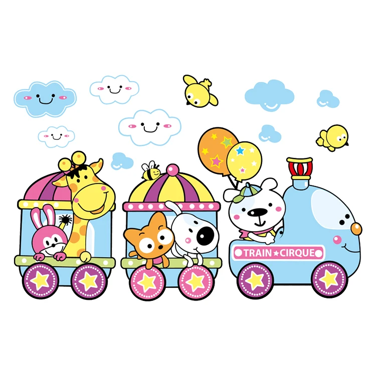 استیکر پارچه و لباس پاد آفرین مدل کارتونی کد S425