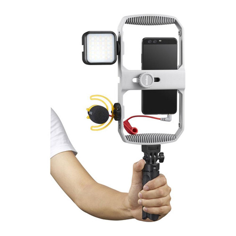 مجموعه لوازم جانبی موبایل گودکس مدل Vlog Kit کد VK1--AX