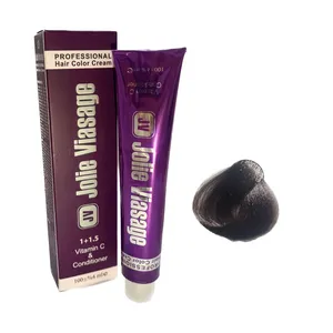 رنگ مو ژولیا ویسیژ شماره c6-7.1 حجم 100میلی لیتر رنگ بلوند دودی متوسط