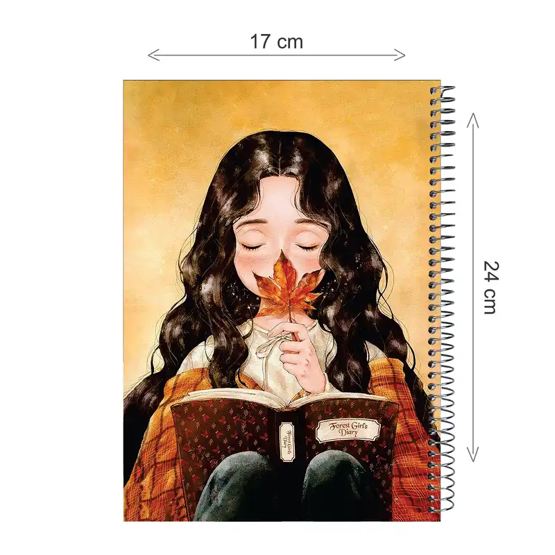 بسته لوازم تحریر پدیده نقش مدل دختر پاییزی بسته 3 عددی