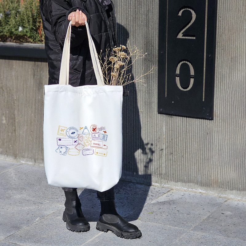 ساک خرید خندالو طرح سفر کد 10208