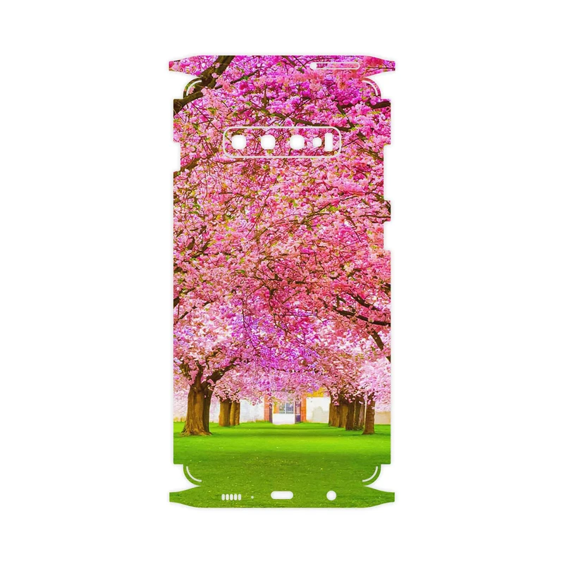 برچسب پوششی ماهوت مدل Spring Season-FullSkin مناسب برای گوشی موبایل سامسونگ Galaxy S10 Plus