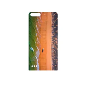 MAHOOT Beach and Green Sea Cover Sticker for Huawei Ascend G6