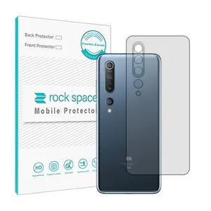 Transparent Rockspace HyGEL phone back protector suitable for Xiaomi Mi 10 mobile phone