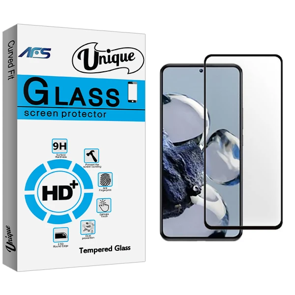 محافظ صفحه نمایش شیشه ای ای اف اس مدل Unique مناسب برای گوشی موبایل شیائومی 12T