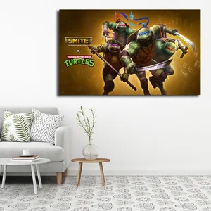 تابلو شاسی کودک مدل لاکپشت های نینجا کد 9