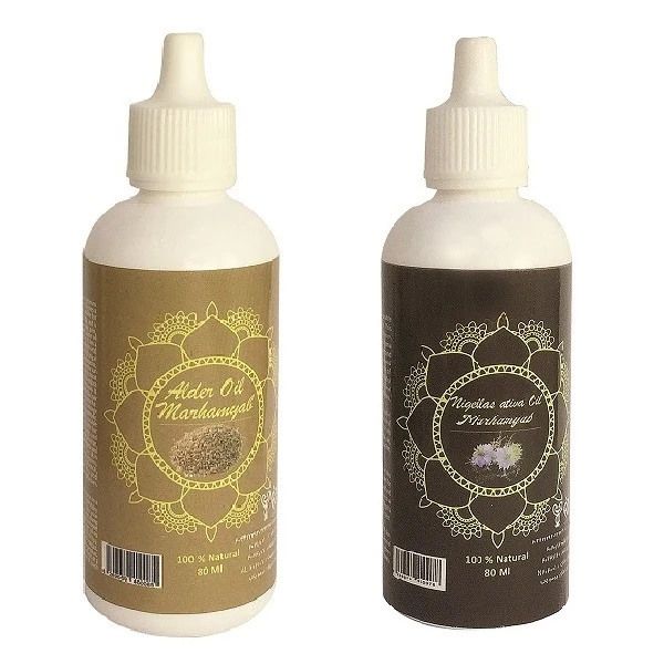 روغن بدن مرهم یاب مدل سیاه دانه و زنیان حجم 80 میلی لیتر مجموعه 2 عددی