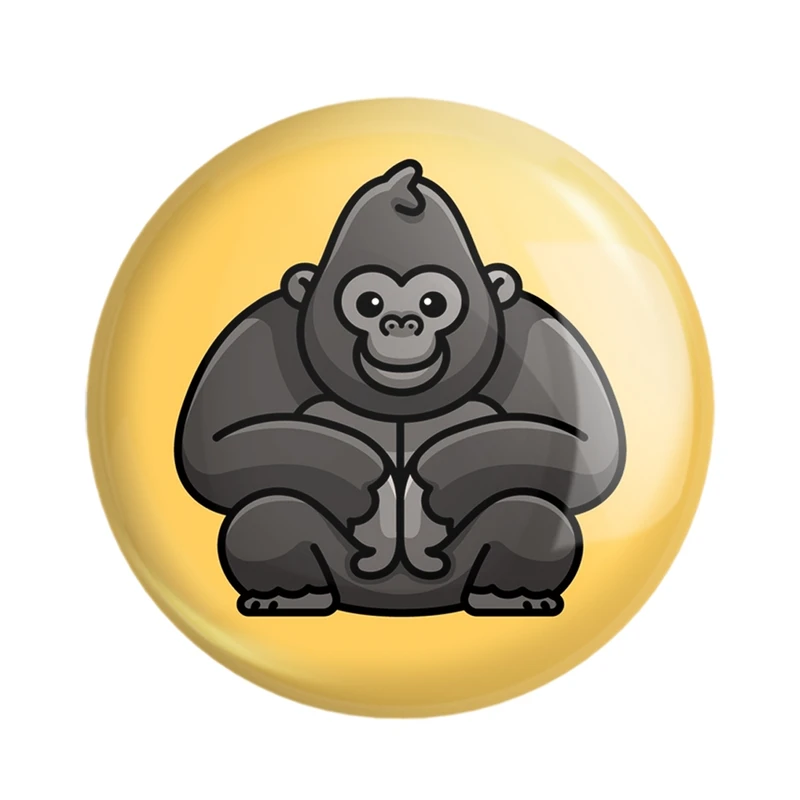 مگنت خندالو مدل حیوانات بامزه گوریل کد 28198