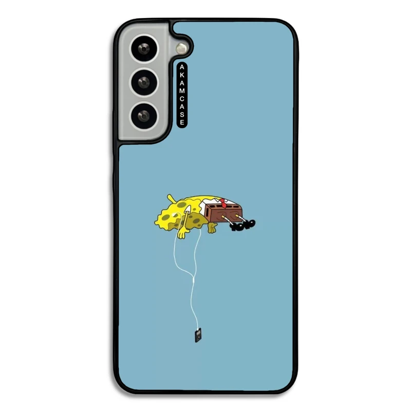 کاور آکام مدل AMC-WSGS22P-SPONGE BOB1 مناسب برای گوشی موبایل سامسونگ Galaxy S22 Plus