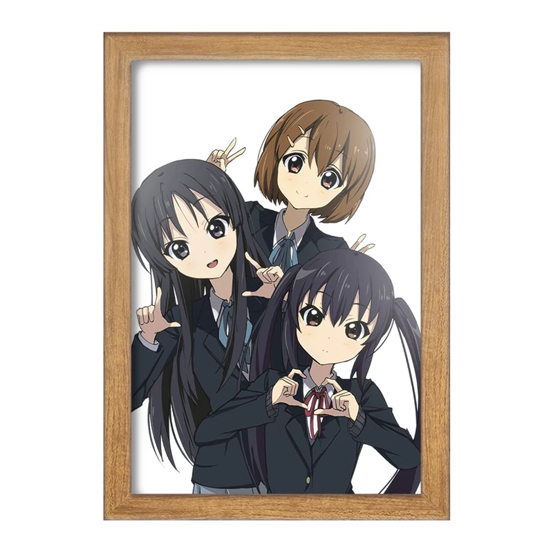 تابلو خندالو مدل میو، یویی و آزوسا انیمه كي اون کد 34142