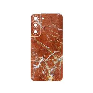 MAHOOT Red Marble Cover Sticker for Samsung Galaxy S22 5G