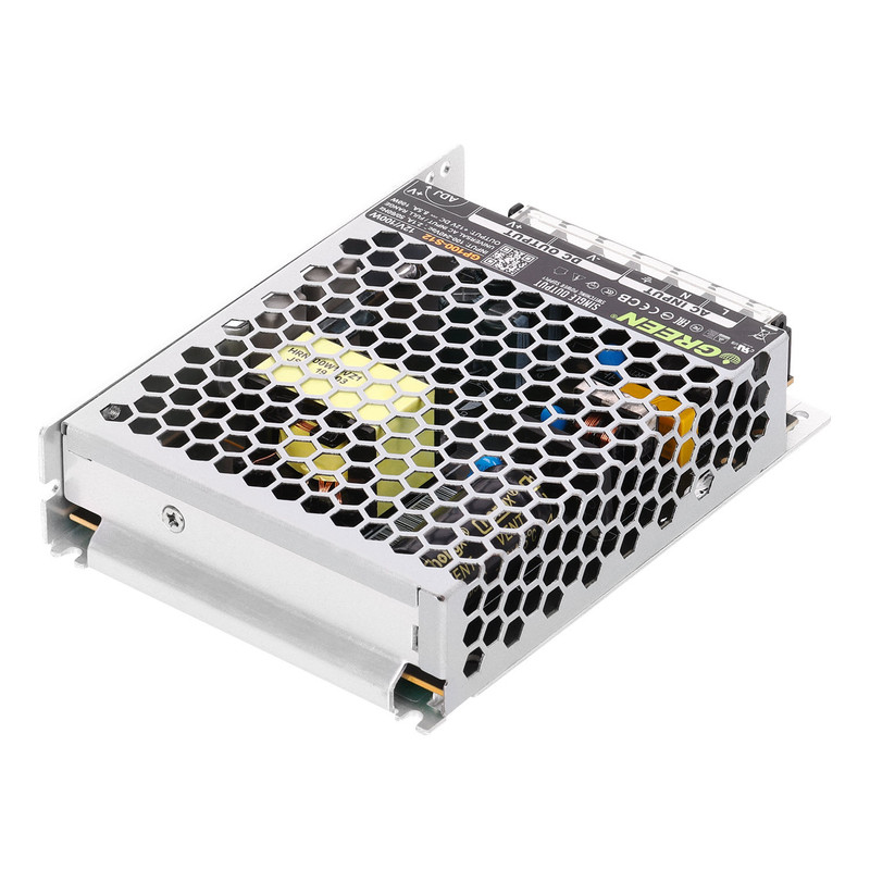 منبع تغذیه سوئیچینگ 12 ولت 8 آمپر گرین مدل GP100-S12