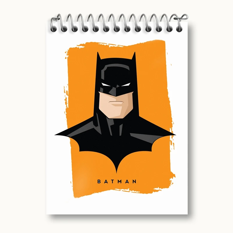 دفتر یادداشت 50 برگ خندالو مدل بتمن Batman کد 10271