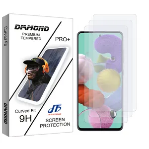 JF Diamond Glass Screen Protector For Samsung Galaxy S21 FE Pack Of 3