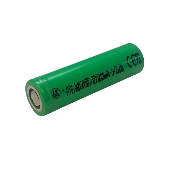 باتری لیتیوم یون کد 18650 3C ظرفیت 3500 میلی آمپر ساعت
