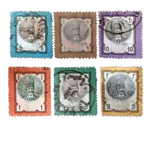 تمبر یادگاری مدل ناصری کد ALVAN-20 مجموعه 6 عددی