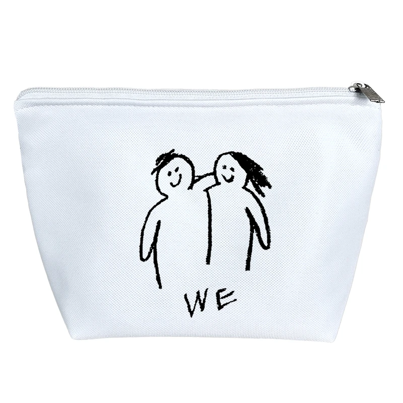 کیف لوازم آرایش دخترانه خندالو مدل We کد H1495