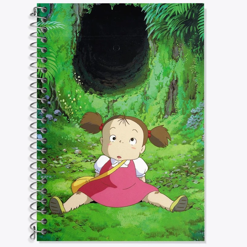 دفتر لغت 50 برگ خندالو مدل انیمه توتورو Totoro کد 4546